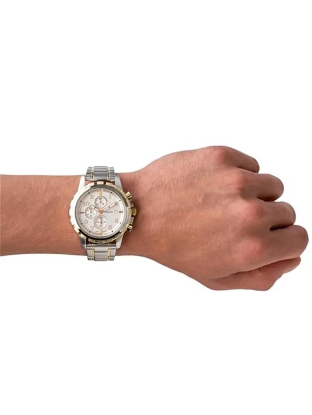 Men's Watch, Dean Quartz Stainless Steel Chronograph Watch for Men